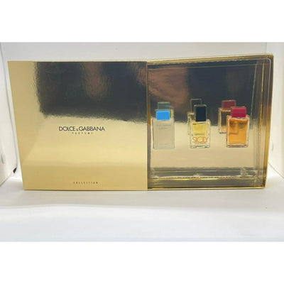 Dolce & Gabanna Mini Collection Set NIB 4.9 ml Sicily EDP 4 ml Light Blue EDT 4.5 ml EDT Gift Set